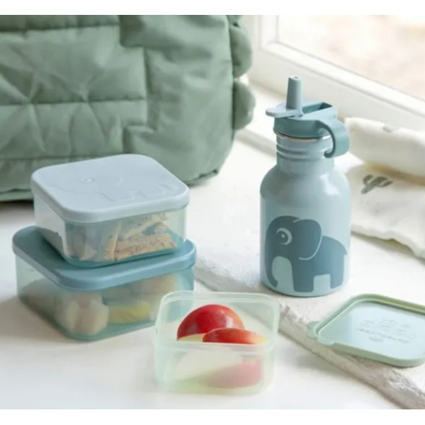 Pojemniki na przekąski zestaw 3 szt. Friends Blue Done By Deer