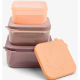 Pojemniki na przekąski zestaw 3 szt. Friends Powder Done By Deer