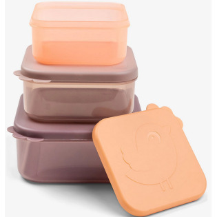 Pojemniki na przekąski zestaw 3 szt. Friends Powder Done By Deer