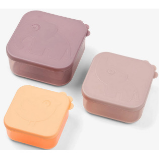 Pojemniki na przekąski zestaw 3 szt. Friends Powder Done By Deer