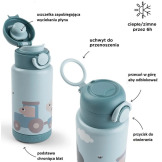 Butelka termiczna 340 ml Tiny Farm Blue Done By Deer