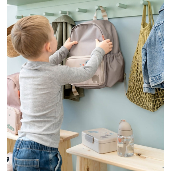 Mały bidon ze słomką 280 ml Celebration Sand Done By Deer