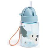 Mały bidon ze słomką 280 ml Tiny Farm Blue Done By Deer