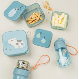 Mały bidon ze słomką 280 ml Tiny Farm Blue Done By Deer