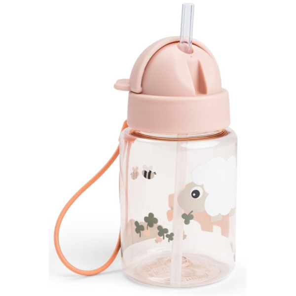 Mały bidon ze słomką 280 ml Tiny Farm Powder Done By Deer