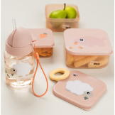 Mały bidon ze słomką 280 ml Tiny Farm Powder Done By Deer