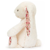 KRÓLICZEK kremowa przytulanka z kwiecistymi uszami Blossom Berry Bunny 31 cm Jellycat 0+