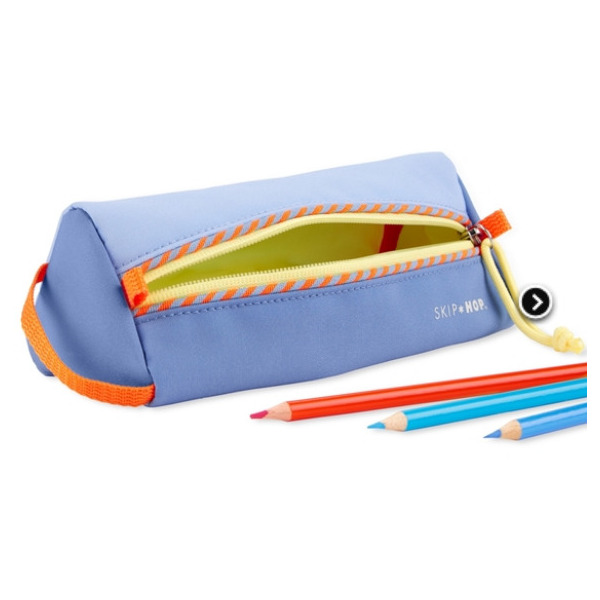 SASZETKA niebieski piórnik dla dziecka Wander Skip Hop