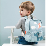 NIEBIESKI SŁONIK plecak dla przedszkolaka 4L Elphee Blue Done By Deer