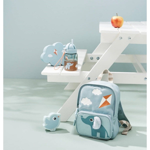 NIEBIESKI SŁONIK plecak dla przedszkolaka 4L Elphee Blue Done By Deer