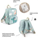 NIEBIESKI SŁONIK plecak dla przedszkolaka 4L Elphee Blue Done By Deer