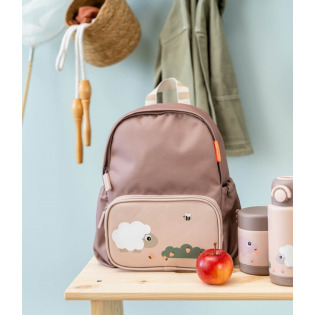 FARMA różowy plecak dla przedszkolaka 7,5L Tiny Farm Powder Done By Deer