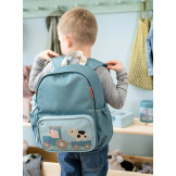 FARMA niebieski plecak dla przedszkolaka 7,5L Tiny Farm Blue Done By Deer