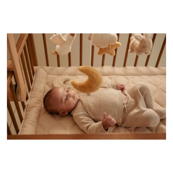 Drewniana karuzela z pozytywką Newborn Naturals FSC Little Dutch 0+