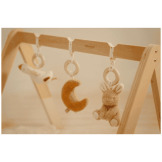 Drewniany pałąk interaktywny Newborn Naturals Little Dutch 0+