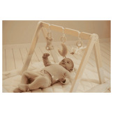 Drewniany pałąk interaktywny Newborn Naturals Little Dutch 0+