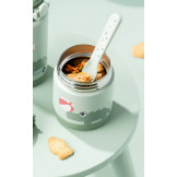 Zielony termos obiadowy na jedzenie 300 ml Playground Green Done By Deer