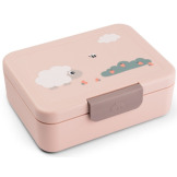 Różowa śniadaniówka z przegródkami Tiny Farm Powder Done By Deer