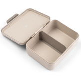 Beżowa śniadaniówka z przegródkami Celebration Sand Done By Deer