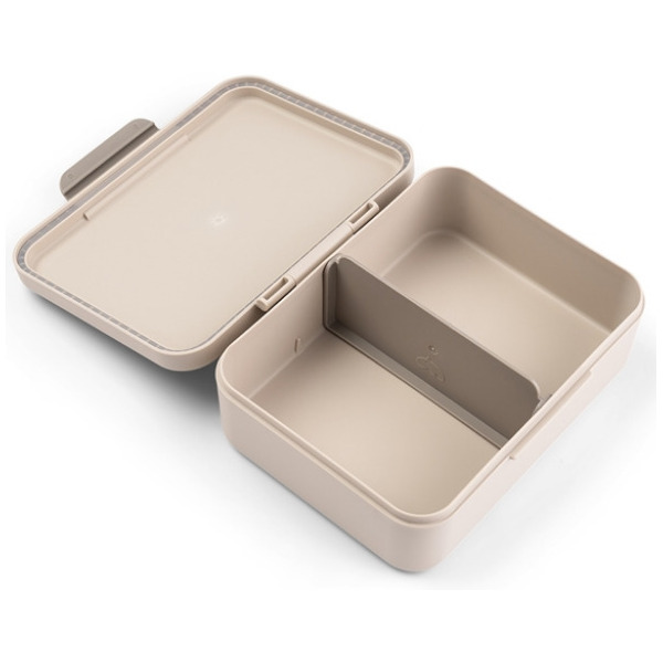 Beżowa śniadaniówka z przegródkami Celebration Sand Done By Deer