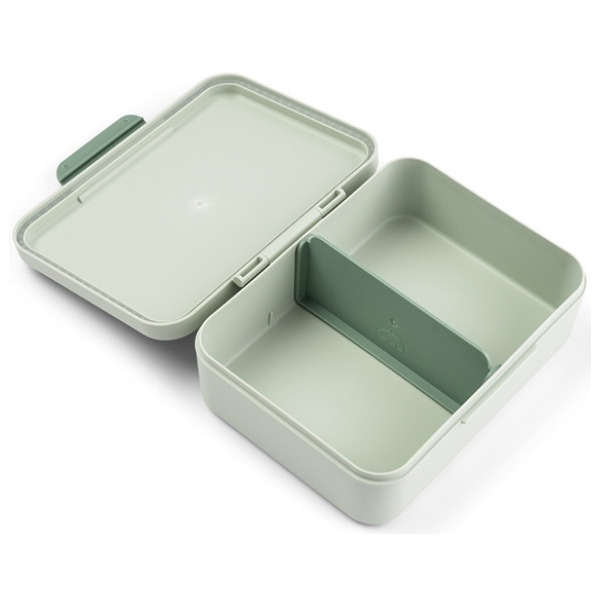 Zielona śniadaniówka z przegródkami Playground Green Done By Deer