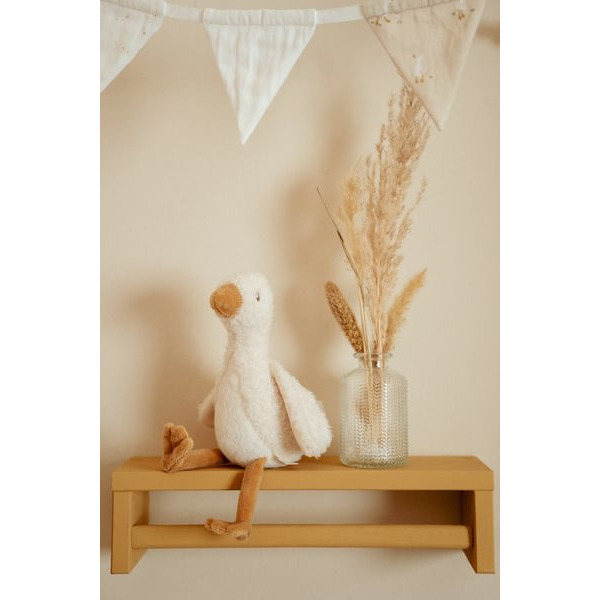 GĄSKA kremowa przytulanka 17 cm Newborn Naturals Little Dutch 0+