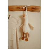 GĄSKA kremowa pozytywka 29 cm Newborn Naturals Little Dutch 0+