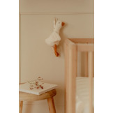 GĄSKA kremowa pozytywka 29 cm Newborn Naturals Little Dutch 0+