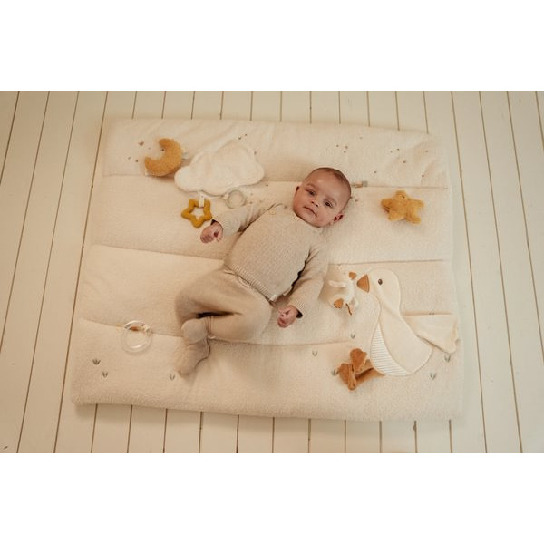 GĄSKA interaktywna mata  aktywizująca Newborn Naturals Little Dutch 0+