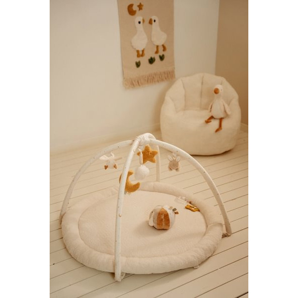 GĄSKA mata aktywizująca z pałąkiem Newborn Naturals Little Dutch 0+