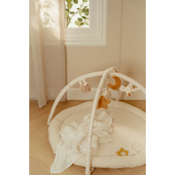 GĄSKA mata aktywizująca z pałąkiem Newborn Naturals Little Dutch 0+