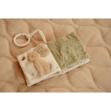 GĄSKA materiałowa książeczka aktywizująca Newborn Naturals Little Dutch 0+