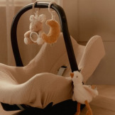 GĄSKA zestaw 3 zawieszek aktywizujących do wózka/fotelika Newborn Naturals Little Dutch 0+