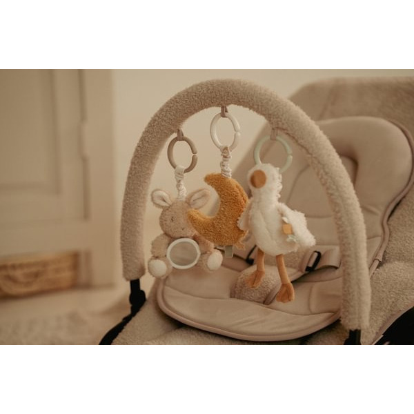 GĄSKA zestaw 3 zawieszek aktywizujących do wózka/fotelika Newborn Naturals Little Dutch 0+