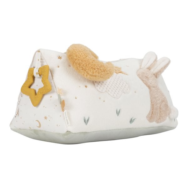 GĄSKA materiałowy trójkąt edukacyjny Newborn Naturals Little Dutch 0+