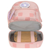 Różowy mini plecak dla przedszkolaka Pattern Party Rose Lassig