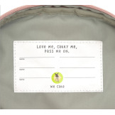 Różowy mini plecak dla przedszkolaka Pattern Party Rose Lassig