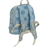 Niebieski mini plecak dla przedszkolaka Pattern Party Blue Lassig