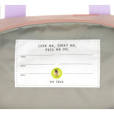 Różowy mini plecak dla przedszkolaka prostokątny Pattern Party Rose Lassig