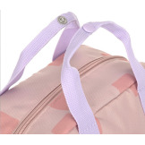 Różowy mini plecak dla przedszkolaka prostokątny Pattern Party Rose Lassig