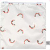 Zestaw torebek na przekąski 2 szt. Happy Rascals Heart lavender Lassig