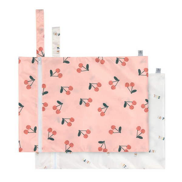 Zestaw torebek wodoodpornych 2 szt. Happy Fruits Cherry Lassig