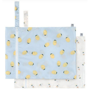 Zestaw torebek wodoodpornych 2 szt. Happy Fruits Lemon Lassig