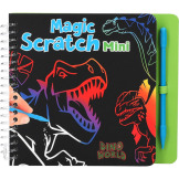 DINOZAURY zdrapywanka zestaw kreatywny Magic Scratch Dino World Depesche