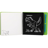 DINOZAURY zdrapywanka zestaw kreatywny Magic Scratch Dino World Depesche