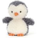 PINGWINEK szara przytulanka 18 cm