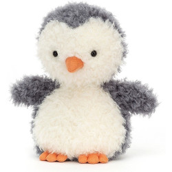 PINGWINEK szara przytulanka 18 cm