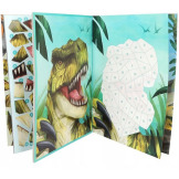 DINOZAURY zestaw kreatywny z naklejkami po numerach Number Sticker Dino World Depesche