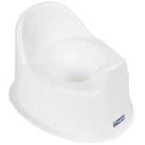 BIAŁY NOCNIK anatomiczny z oparciem Poupy