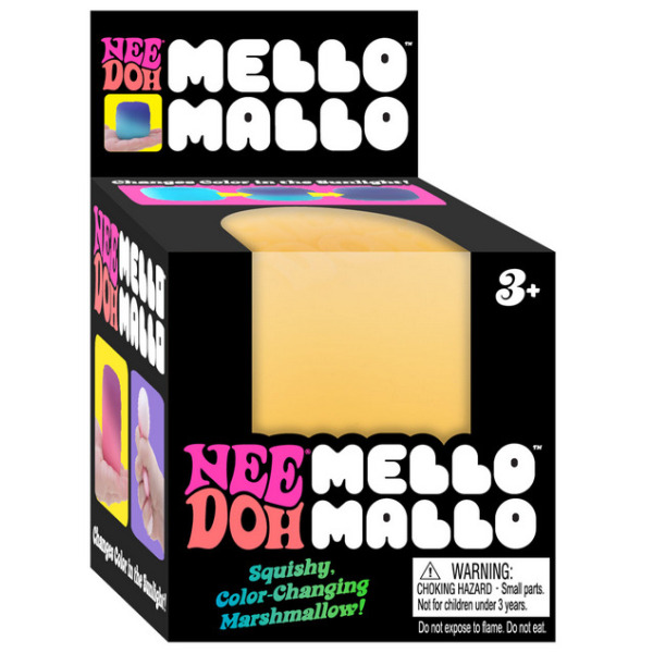 MELLO MALLO NEEDOH żółto-różowy gniotek zmieniający kolor pod wpływem słońca Schylling